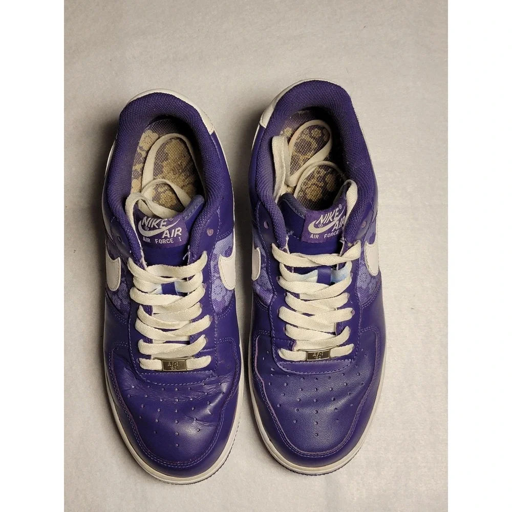 ***Nike Air Force 1 Low Shoes 9.5 Mens Purple sneakers 2008‎ release date**